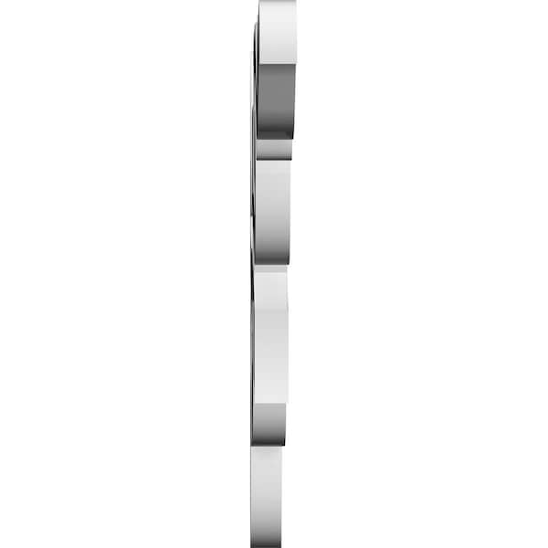 Whitman Architectural Grade PVC Bracket, 5/8W X 10D X 10H